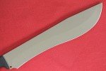 Busse Combat Bolo Knife with Black Resiprene Handle