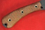 Busse Boom Parang Battle Grade Knife – Maroon Micarta