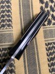 Busse Custom War Train Knife - Buffalo Horn & G-10
