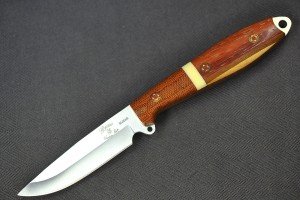 Busse Custom 3.6" Elmax Steak Knife with Surfboard Handle