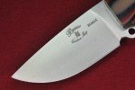 Busse Custom Elmax Lil Smokey Knife - G10 Handle