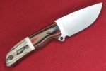 Busse Custom Elmax Lil Smokey Knife - G10 Handle