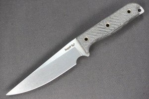 SwampRat Bad Rattitude Knife with Micarta Handle