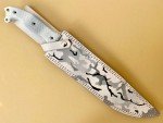 Busse Combat Forsaken Mistress Blizzard Knife and Sheath