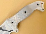 Busse Combat Forsaken Mistress Blizzard Knife and Sheath
