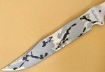 Busse Combat Forsaken Mistress Blizzard Knife and Sheath