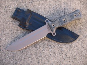 Busse Combat Team Gemini A2 Knife with Sheath