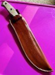 Busse Combat Silent Knight Knife with Sheath
