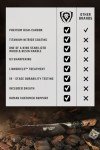 DALSTRONG Valhalla 8" Chef Knife - Ravenstone Edition