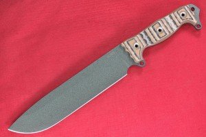 Busse ASH2 Emerald Green INFI Blade Knife