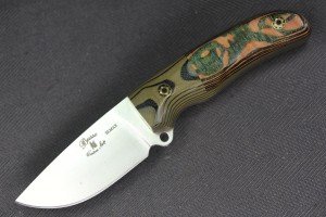Busse Custom Elmax Lil Smokey Knife with Lacewood Handle