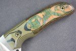 Busse Custom Elmax Lil Smokey Knife with Lacewood Handle
