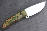 Busse Custom Elmax Lil Smokey Knife with Lacewood Handle