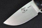 Busse Custom Elmax Lil Smokey Knife - Blue Maple