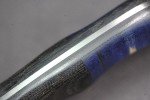 Busse Custom Elmax Lil Smokey Knife - Blue Maple