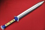 Busse Custom Gladius Knife with Giraffe Bone Handle