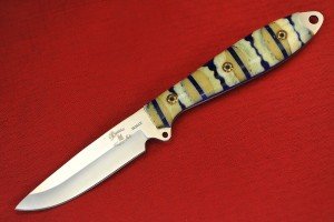 Busse Custom Short Elmax Steak Knife 3.45