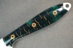 Busse Custom Short Elmax Steak Knife with Pine Cone