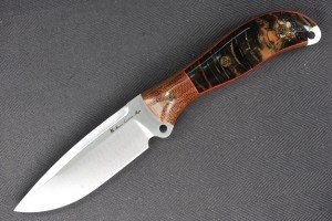 Busse Custom Mountain Duty Knife with Micarta Handle