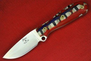 2017 Busse Custom Game Warden Satin Blade Knife