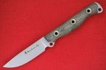 Busse Cultellus Flat Ground Blade with Black Canvas