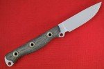 Busse Cultellus Flat Ground Blade with Black Canvas
