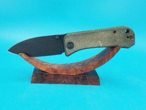 WE Knife Banter Pocket Knife - Green Micarta Handle