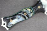 Busse FMV6 Satin Competition Knife with G-rex Handle