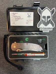 Grimsmo Norseman #1870 Stonewashed Purple Knife