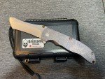 Grimsmo Norseman #1870 Stonewashed Purple Knife