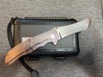 Grimsmo Norseman #1870 Stonewashed Purple Knife