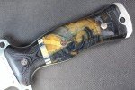 Busse Custom TGULB Satin Finish G10 Handle Knife