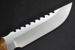 Busse Custom TacSaw 7" Satin Blade & Handle