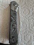 WE KNIFE Soothsayer Aluminum & Carbon Fiber Knife