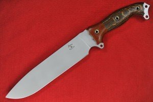 Busse Custom NMFSH Doublecut INFI Blade Knife