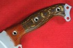 Busse Custom NMFSH Doublecut INFI Blade Knife