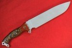 Busse Custom NMFSH Doublecut INFI Blade Knife