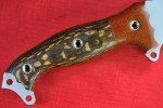 Busse Custom NMFSH Doublecut INFI Blade Knife