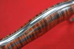 Busse Triceratops Flat Saber Knife with Maple Handle