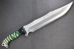 Busse Custom Forsaken Mistress Knife with Marble Handle