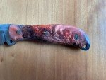 Busse Combat Mountain Duty Knife with Maple Burl