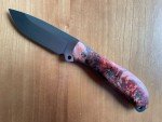 Busse Combat Mountain Duty Knife with Maple Burl
