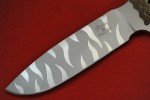 Busse Combat SFNO Tiger Striped Camo Knife