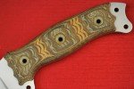 Busse Combat SFNO Tiger Striped Camo Knife