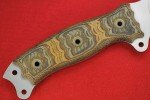 Busse Combat SFNO Tiger Striped Camo Knife