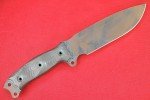 Busse Combat SFNO Saber Ground Knife - Aged Bronze