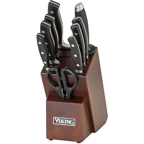 Viking 10-Piece Forged Stainless Steel Knife Set