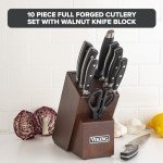 Viking 10-Piece Forged Stainless Steel Knife Set
