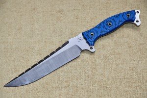Busse Custom Urgent Fury Knife with Serrated Spine
