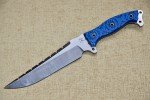 Busse Custom Urgent Fury Knife with Serrated Spine